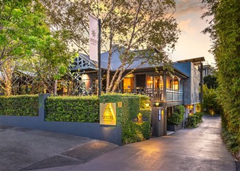 View of the Spicers Balfour Hotel in Brisbane