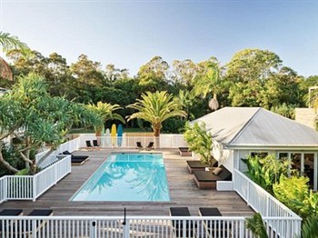 View of the Atlantic Hotel in Byron Bay