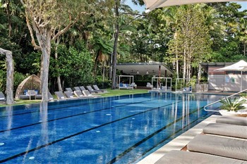 View of the Crystalbrook Hotel in Byron Bay