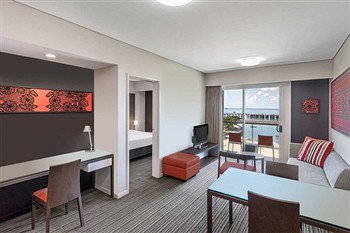 View of the Adina Apartment Hotel in Darwin