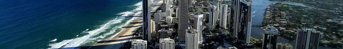Panorama image of The Gold Coast