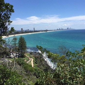 View of the La Pacifique Apartments in the Gold Coast