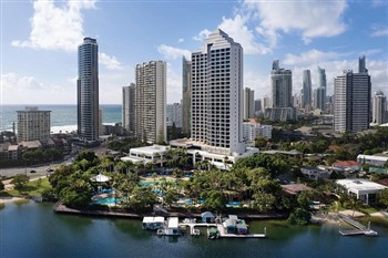 View of the Marriott Vacation Club in the Gold Coast
