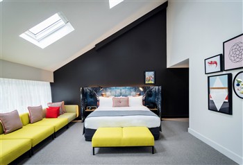 View of the Ovolo Woolloomooloo in Sydney