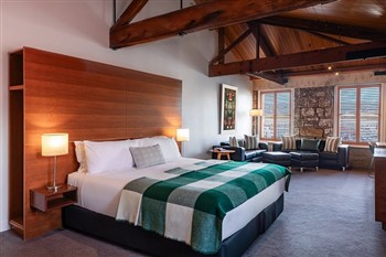 View of the The Henry Jones Art Hotel in Tasmania