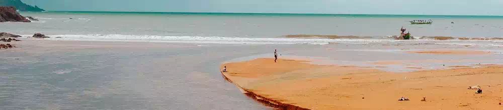 Typical Ghana beach