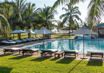 View of the Ocean Beach Spa Resort in Malindi