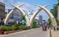 Mombasa Kenya Town Center