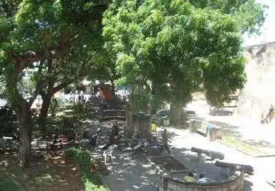 Small park in Mombasa