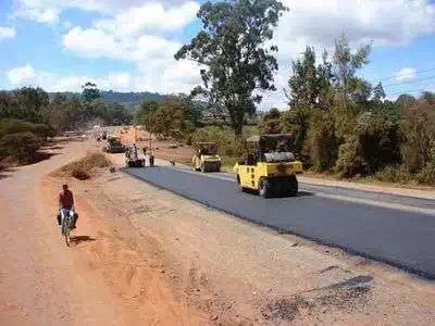 Road under construction