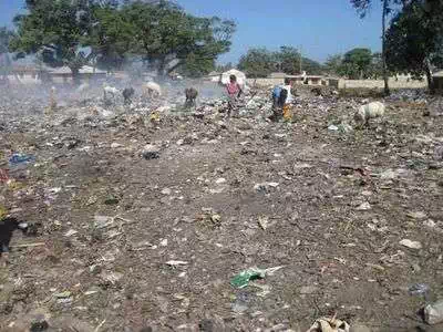 Official rubbish tip Mombasa