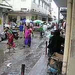 Raining in Mombasa