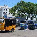 Tuktuk local taxis Mombasa