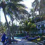 voyager Hotel grounds in Mombasa