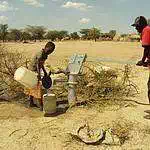 Village water well