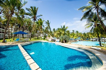 View of the PrideInn Flamingo Spa Resort in Mombasa