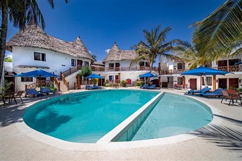 View of the PrideInn Hotel Nyali in Mombasa