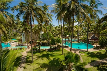 View of the Sarova Whitesands Spa Resort in Mombasa