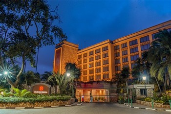View of the Serena Hotel in Nairobi
