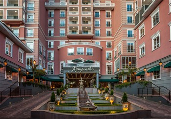View of the Villa Rosa Kempinski in Nairobi