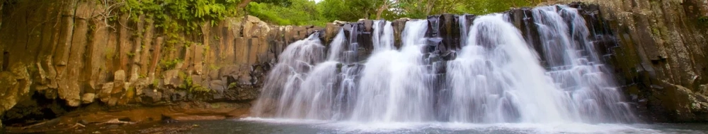 Black river waterfall national park