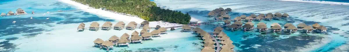 A beach resort in Mauritius
