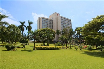 View of the Sheraton Kampala Hotel in Uganda