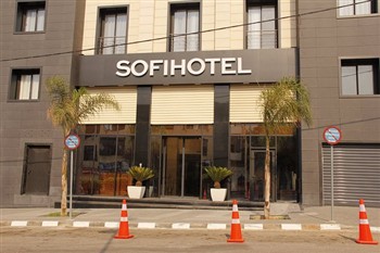 View of the Sofihotel in Oran