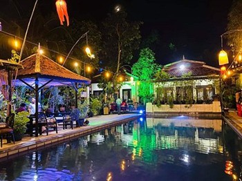 View of the The Sanctuary Villa in Battambang