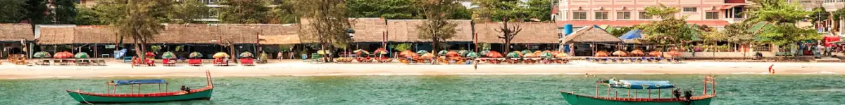 Sihanoukville beaches and coast line