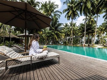 View of the Tilar Siro Hotel in Andaman Island