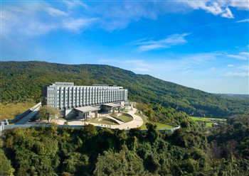 View of the Hyatt Regency Resort in Dehradun