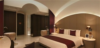 View of the The Roseate in Delhi