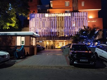 View of the Abhyagama Hotel in Digha