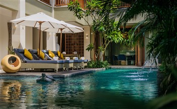 View of the Baale Resort in Goa