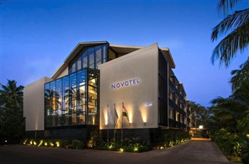 View of the Novotel Resort in Goa