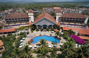 View of the Radisson Blu Resort in Goa