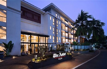 View of the Astor Suites Hotel Candolim in Goa