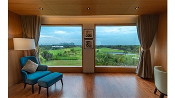 View of the Belvedere Golf Country Club in Gujarat