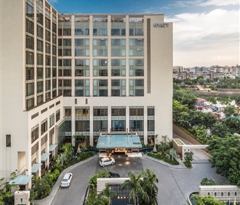 View of the Hyatt Ahmedabad in Gujarat