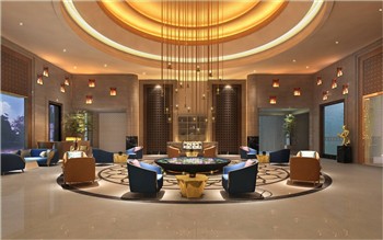 View of the Taj Gandhinagar Resort in Gujarat