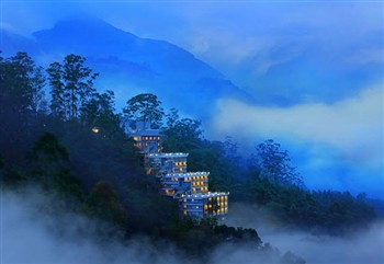 View of the Chandys Windy Woods in Kerala