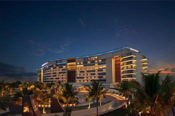 View of the Grand Hyatt Kochi Bolgatty in Kerala