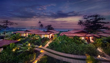 View of the Niraamaya Retreats in Kerala