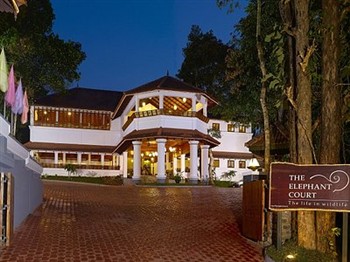 View of the The Elephant Court in Kerala