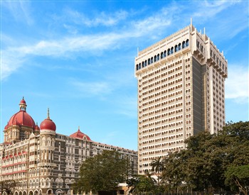 View of the Taj Mahal Tower in Mumbai