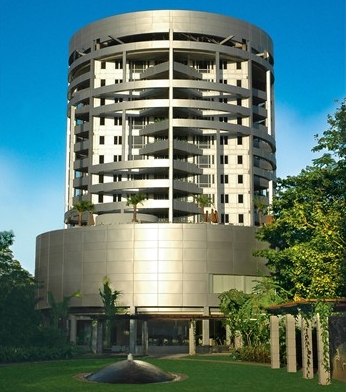 View of the Taj Wellington Mews in Mumbai
