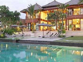View of the Villa Melissa in Canggu