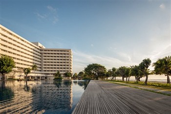 View of the Bali Beach Hotel in Sanur