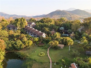 View of the La Residence Phou Vao in Luang Prabang